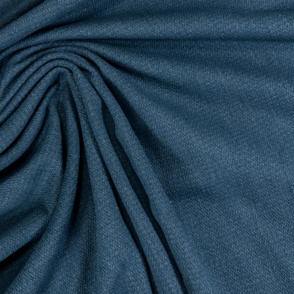Kalanruotokuvioinen denim, farkkukangas, 330 g/m² - indigo