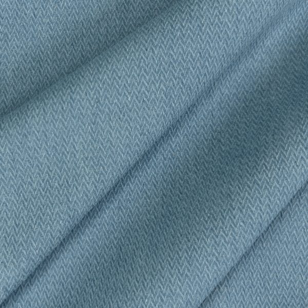 Kalanruotokuvioinen denim, farkkukangas, 330 g/m² - vaalea indigo