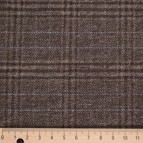 Ruudullinen puuvillaflanelli – Hazelwick-4