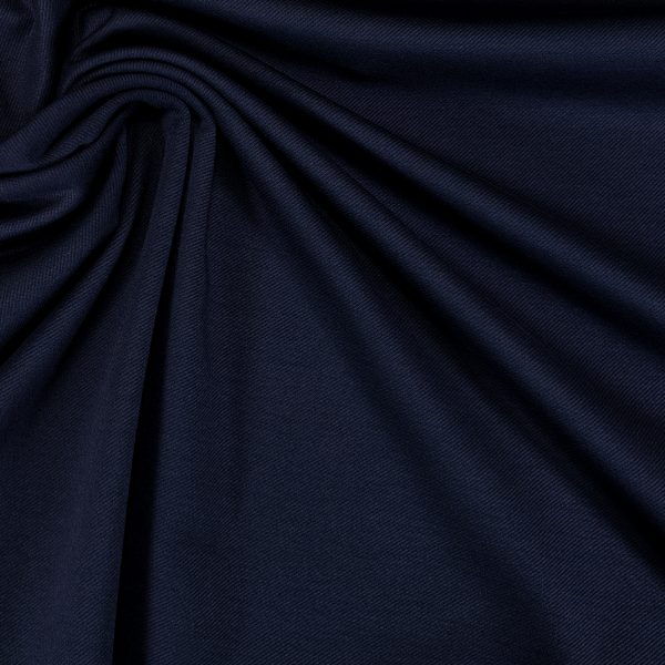 Twill punto - Punto di Roma - Tumma laivastonsininen