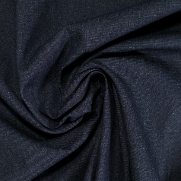 Farkkukangas Denim tauspuuvilla tumma indigo-2