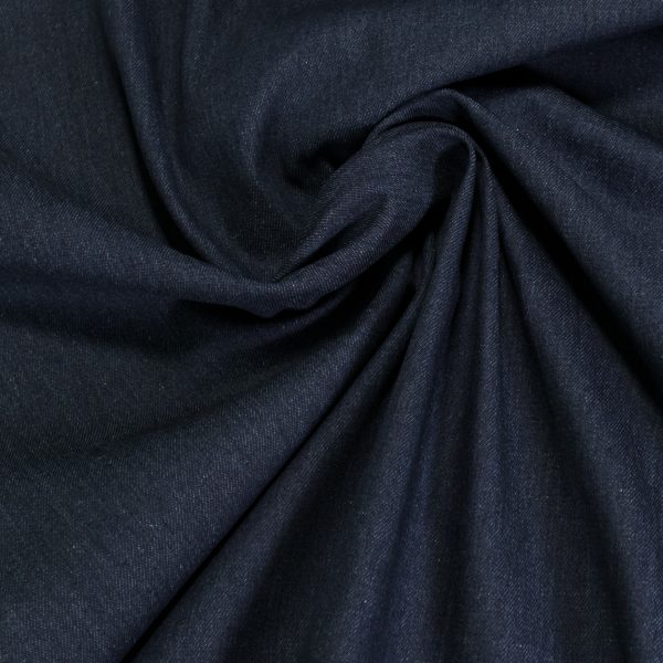 Farkkukangas, denim, täyspuuvilla - Tumma indigo