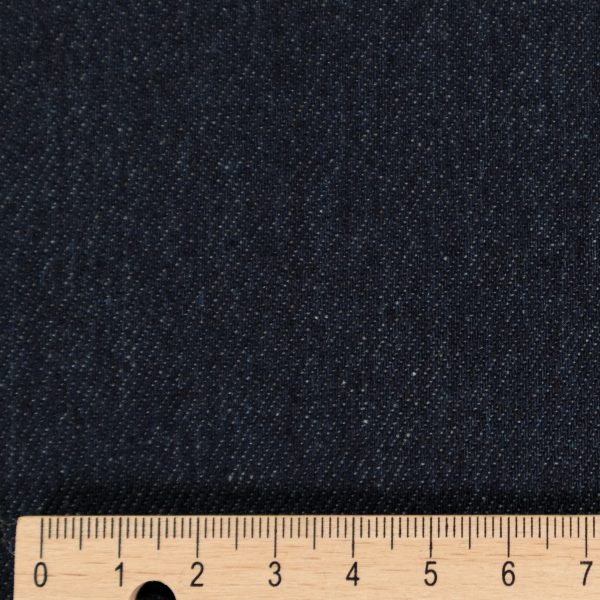 Farkkukangas Denim tauspuuvilla tumma indigo-4