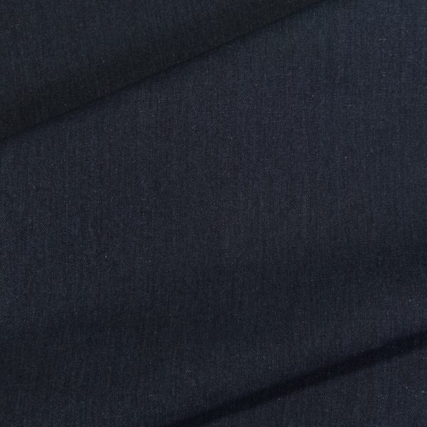 Farkkukangas Denim tauspuuvilla tumma indigo
