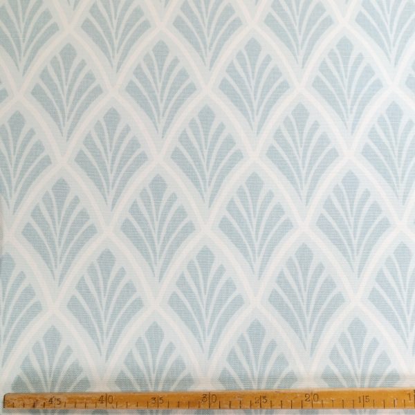 Laura Ashley – Florin, Duck Egg – Sisustuskangas puolipellava